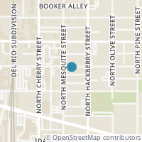 Map location of 908 E Crockett St, San Antonio TX 78202