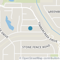 Map location of 7135 Hickory Grove Dr, San Antonio TX 78227