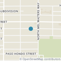 Map location of 834 Canton, San Antonio TX 78202