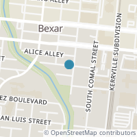 Map location of 1004 Monterey St, San Antonio TX 78207