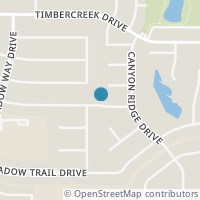 Map location of 7223 Meadow Breeze Dr, San Antonio TX 78227