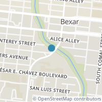 Map location of 229 GRENET ST, San Antonio, TX 78207