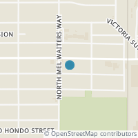 Map location of 915 Canton, San Antonio TX 78202