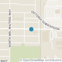Map location of 2922 E Houston St, San Antonio, TX 78202