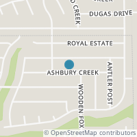 Map location of 10423 ASHBURY CRK, San Antonio, TX 78245