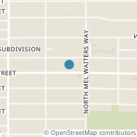 Map location of 2735 E HOUSTON ST, San Antonio, TX 78202