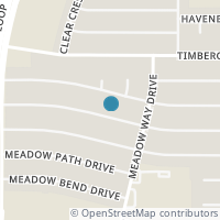 Map location of 223 Meadow Glen Dr, San Antonio TX 78227