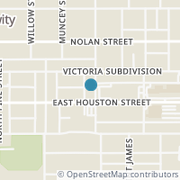 Map location of 515 N Palmetto Ave, San Antonio, TX 78202
