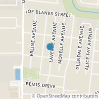 Map location of 431 Laverne Ave #1, San Antonio TX 78237