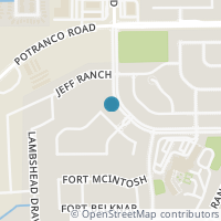 Map location of 610 N RANCHO GUERRA, San Antonio, TX 78245