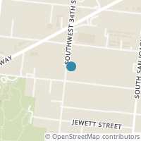 Map location of 338 SW 34Th St, San Antonio TX 78237
