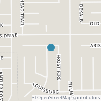 Map location of 1006 Bridle Frst, San Antonio TX 78245