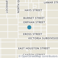 Map location of 1947 Nolan St #1601, San Antonio TX 78202