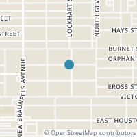 Map location of 211 LOCKHART, San Antonio, TX 78202
