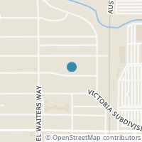 Map location of 1047 Poinsettia, San Antonio TX 78202