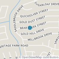 Map location of 9626 BEAR CREEK DR, San Antonio, TX 78245