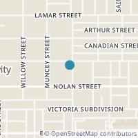 Map location of 727 N PALMETTO, San Antonio, TX 78202