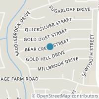 Map location of 9614 BEAR CREEK DR, San Antonio, TX 78245