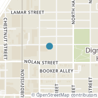Map location of 518 Burnet St #288, San Antonio TX 78202
