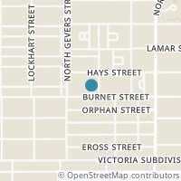 Map location of 1823 Burnet St Ste 103, San Antonio TX 78202