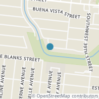 Map location of 538 Pharis St, San Antonio TX 78237