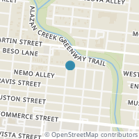 Map location of 326 N PINTO ST, San Antonio, TX 78207