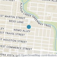 Map location of 2124 W Salinas St, San Antonio TX 78207