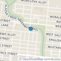 Map location of 1925 W Salinas St, San Antonio TX 78207