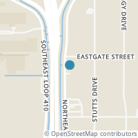 Map location of 9318 NE LOOP 410, San Antonio, TX 78219