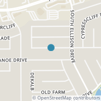 Map location of 10342 cedarbend dr, San Antonio, TX 78245