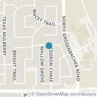 Map location of 107 CEDRON CHASE, San Antonio, TX 78253