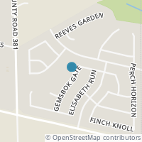 Map location of 134 Gemsbok Gate, San Antonio TX 78253