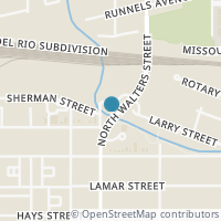 Map location of 510 Larry, San Antonio TX 78202