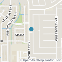 Map location of 203 Birchwood Bay, San Antonio TX 78253