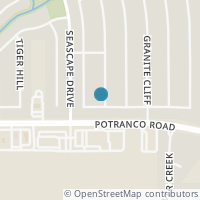 Map location of 507 Limestone Flat, San Antonio, TX 78251