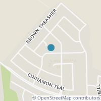 Map location of 823 Red Crossbill, San Antonio, TX 78253