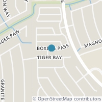 Map location of 10150 Boxing Pass, San Antonio TX 78251