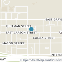 Map location of 411 E CARSON ST, San Antonio, TX 78208