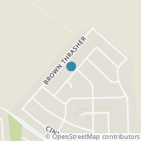 Map location of 851 House Sparrow, San Antonio TX 78253