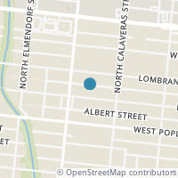 Map location of 244 Micklejohn St, San Antonio TX 78207