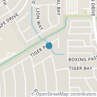 Map location of 10330 Tiger Paw, San Antonio TX 78251