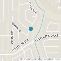 Map location of 1230 Oakcask, San Antonio TX 78253
