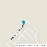 Map location of 947 Brown Thrasher, San Antonio TX 78253