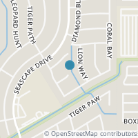 Map location of 10403 Cub Vly, San Antonio TX 78251