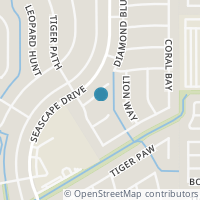 Map location of 10430 Lion Moon, San Antonio TX 78251