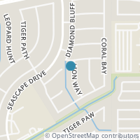 Map location of 1139 Lion Way, San Antonio TX 78251