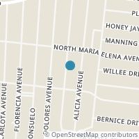 Map location of 1102 Hortencia Ave, San Antonio, TX 78228