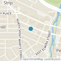 Map location of 318 W Grayson St #401, San Antonio TX 78212