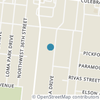 Map location of 235 TESLA DR, San Antonio, TX 78228