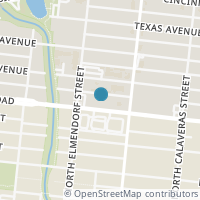 Map location of 1131 CULEBRA RD, San Antonio, TX 78201